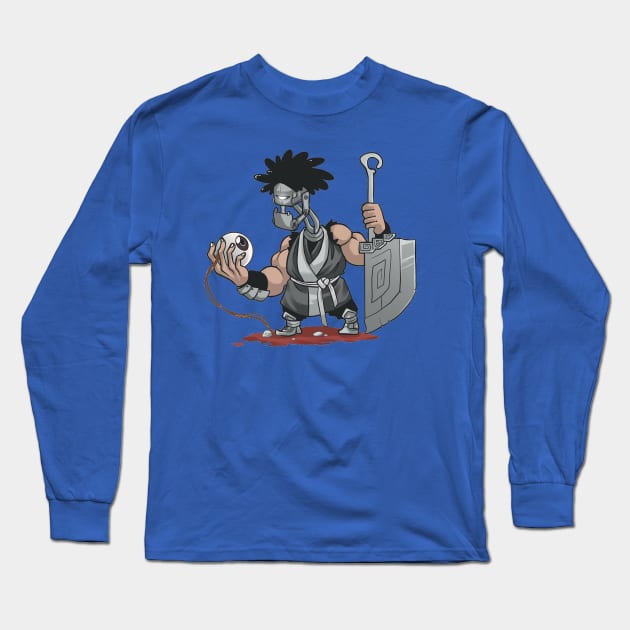 Drwaing Character Long Sleeve T-Shirt by Rurulako